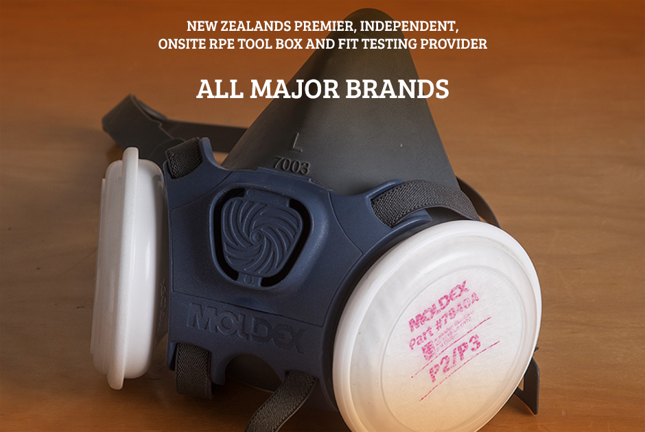 All Major brands - New Zealands Premier, Independent, on-site RPE toolbox and FIT testing provider