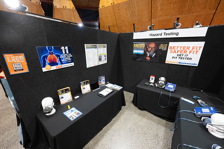 Hazard Testing NZ at NZSB Expo